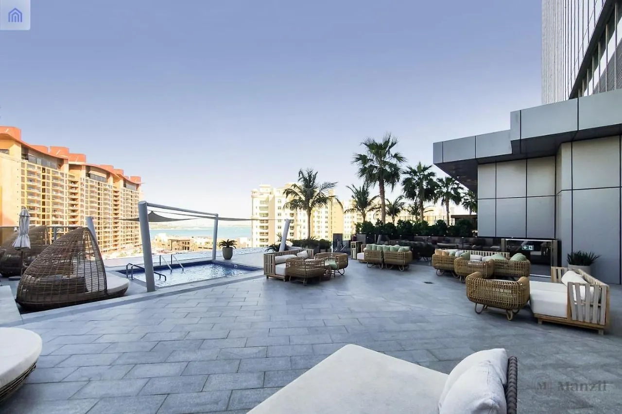Manzil - Studio Apartment With Aura Pool & Sea View At The Palm Tower In Palm Jumeirah Dubai